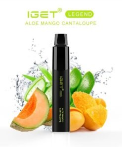 iGET LEGEND VAPE 4000 PUFF – ALOE MANGO CANTALOUPE